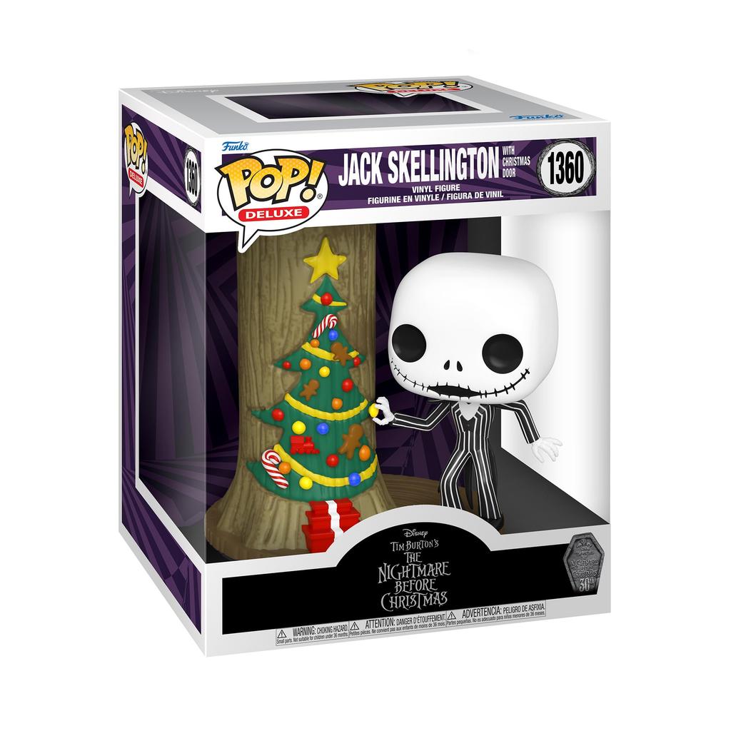 Disney Before Christmas Jack Figure Funko Deluxe Christmas Door Funko