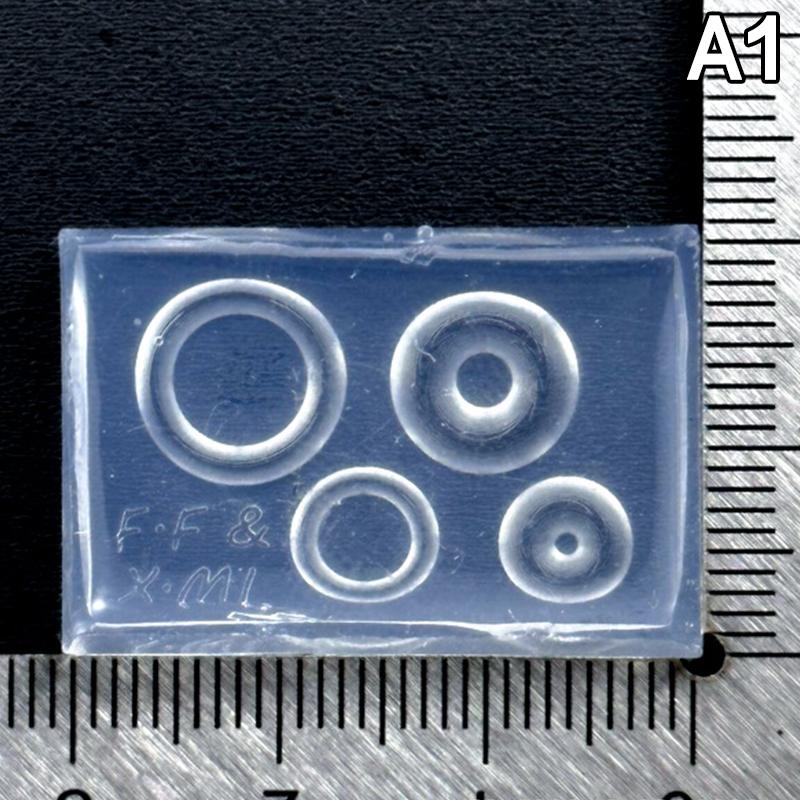 

3D Silicone Nail Art Mold Butterfly Pattern Lace Parasol Circular Design DIY Nail Art Decor Transparent Manicure Template