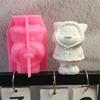 Silikonformen Cartoon Tierformen 3D Schwein Gipsformen Gießformen Ornamentformen Epoxidharzformen Bastelbedarf