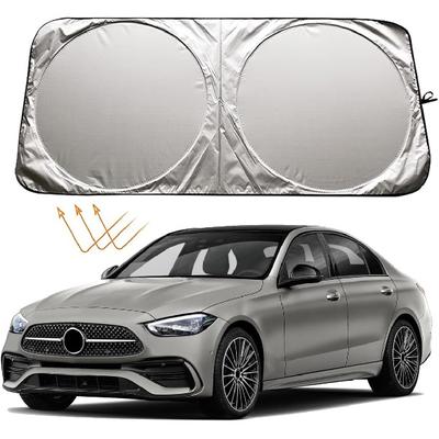 Windshield Visor for Mercedes Benz C C300 A B E E350 GLA GLB GLK CLA CLK SLK Grade Accessories,Car Front Window Visor for Mercedes Benz Maybach