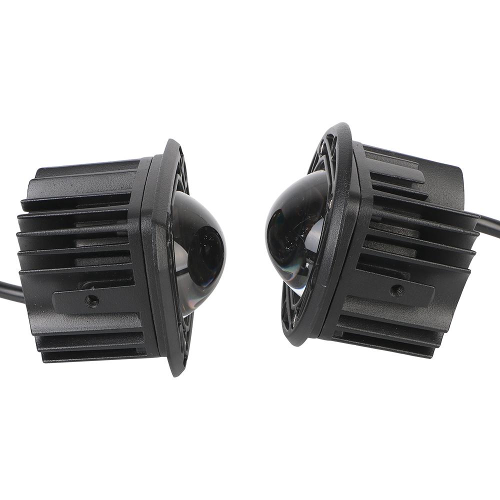 8D Lens 3 Inch 2500LM Flush Mount Fog Lights LED work Light Driving Work lamp 6000K White 3500K Yellow for Jeep Car Truck Off Road 4x4 12V 24V