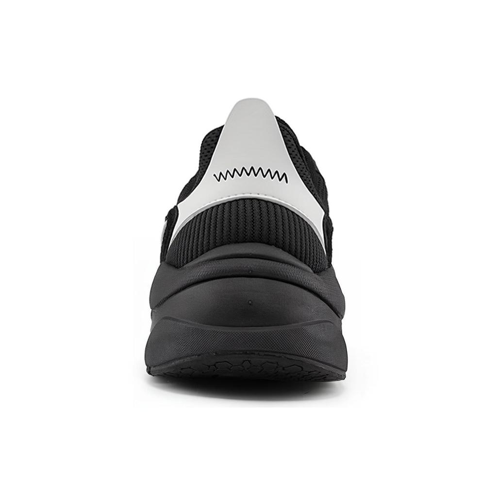 Kappa Mesh Trendy Versatile Outdoor Shock Absorbing Non-Slip Wear-Resistant Low-Top Dad Shoes Unisex Sneaker Black K0BZ5MC13D-990