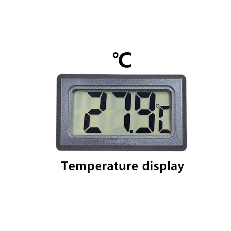 Mini Digital Humidity Meter Thermometer Hygrometer Sensor Gauge LCD Temperature Refrigerator Aquarium Monitoring Display Indoor
