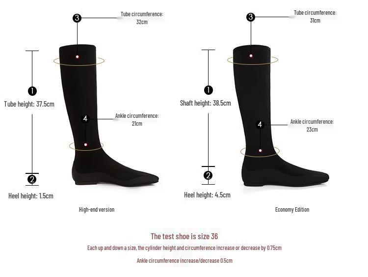 Women's Grape Sheepskin High Shaft Flat Heel Square Toe Long Boots