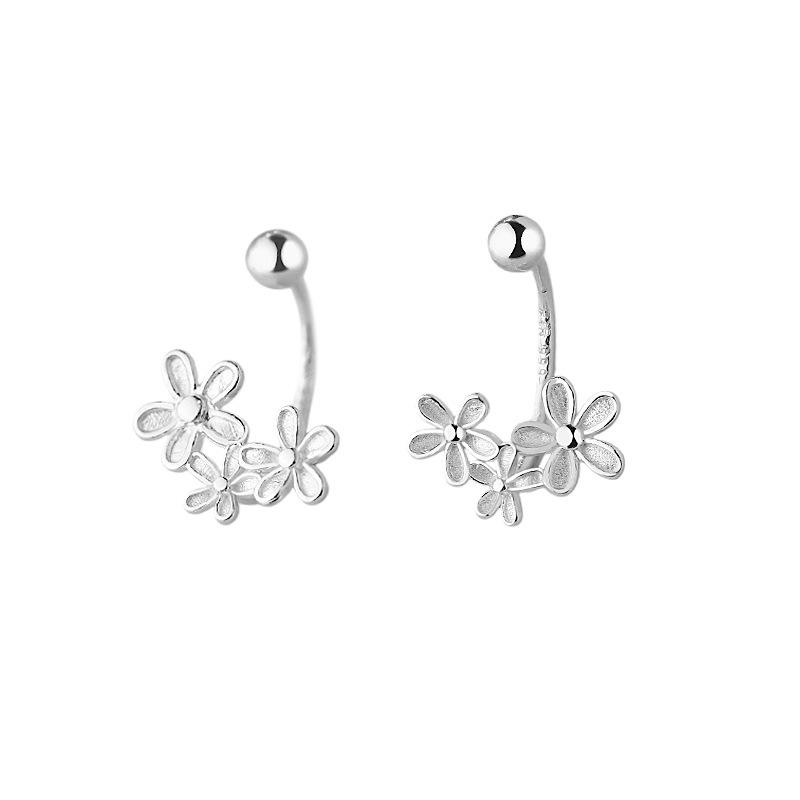 

Цветок Винт Заушный крючок Литературный стиль Милый и Модный Нишевый Универсальный Пирсинг уха Украшение уха