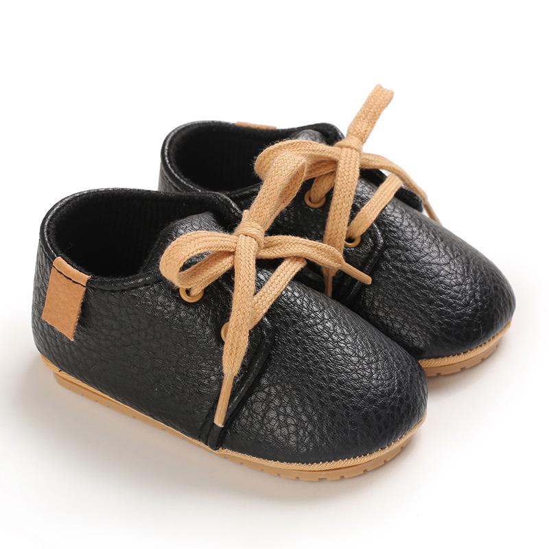 Soft Sole Leather Baby Shoes for Infants/Toddlers - Unisex Spring/Autumn Indoor/Outdoor Walkers