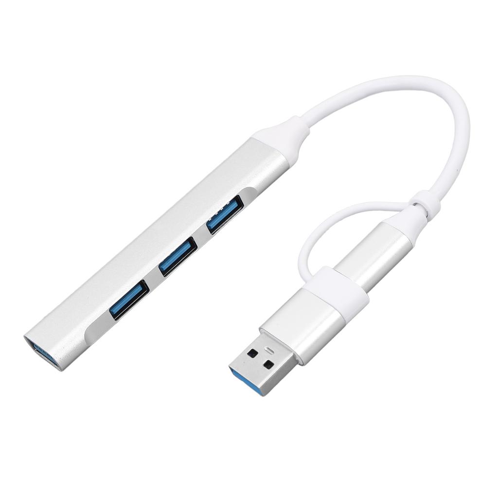 USB C Hub Víceportový adaptér Typ C a USB na 4xUSB Hub pro notebook, klávesnici, myš, USB disk