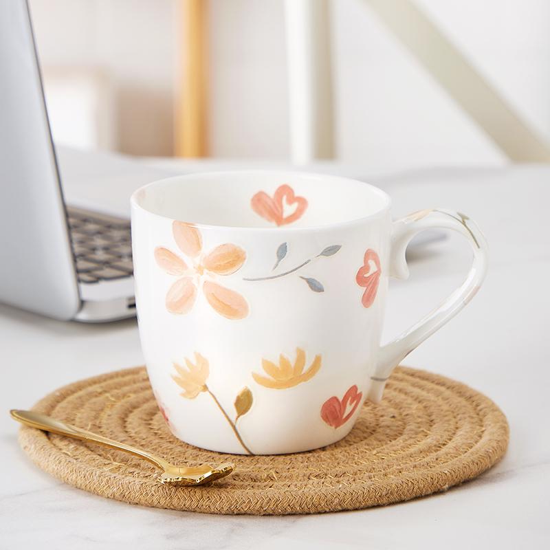 Creative Large Capacity Ceramic Coffee Mug for Couples