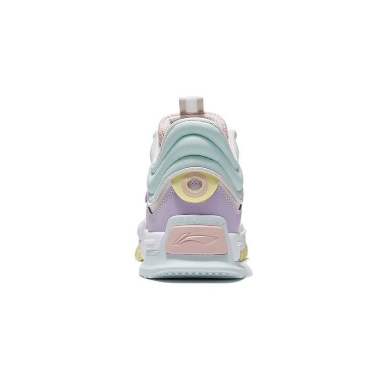 LiNing Journey Casual Comfortable Durable Mid-Top Kids Sneakers Kids Sneakers Peach-Pink YKCS012-4