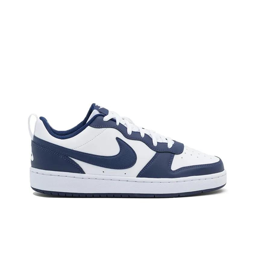 Nike Court Borough Low 2 Comfortable Kids Sneakers Men Sneakers White Blue BE5248-206