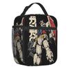Custom Gundams Anime Game Insulated Lunch Bag for Work School Cartoon Waterproof Thermal Cooler Bento Box Men Women