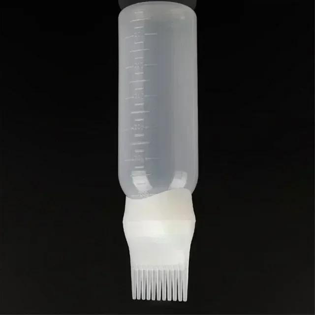 

120ML Hair Care Bottle Comes With Brush Teeth And Precise Measurement Scales Which Are Professional Hairs Dyeing As Cares Tools белый