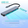 4K HDMI USB C Hub 30 Adapter with Power Delivery and SD TF Card Reader for MacBook Pro Air M1 iPad and Type C Laptops