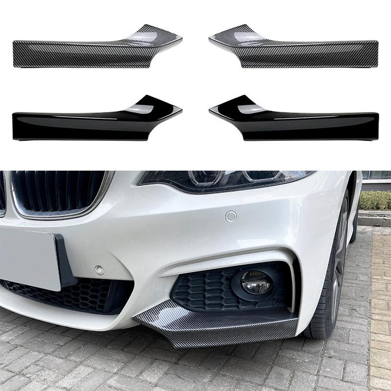 Suitable for BMW 2 Series F22 F23 M Sport 2015-2019 MP front corner car sticker modification Piano black