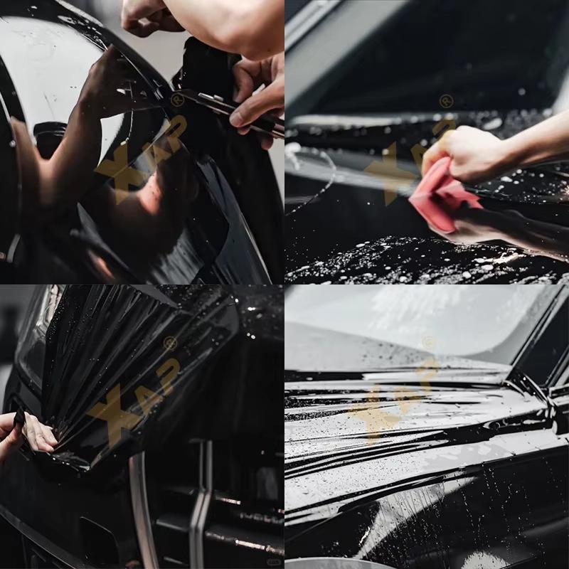 Gloss Black Pre-Cut TPU Protective Film for Tesla Cybertruck