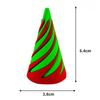 3Pcs/Set 3D Printed Spiral Cone Impossible Pyramid Passthrough Sculpture Spiral Cylinder