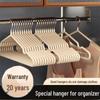 Stainless Steel Non-Slip Thickened Hangers for Clothes - Anti-Shoulder Bump, Ideal for Dorms and Household Use