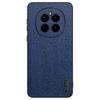 For Honor Magic7 5G Case Wood Texture PU Leather Coated PC+TPU Phone Cover