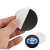 4 Pezzi 56mm Adesivi Ruote Auto Tappo Centrale Mozzo Emblema Auto Badge Decalcomania Per Per Toyota Yaris Corolla Prius Auris Camry Avalon Sienna