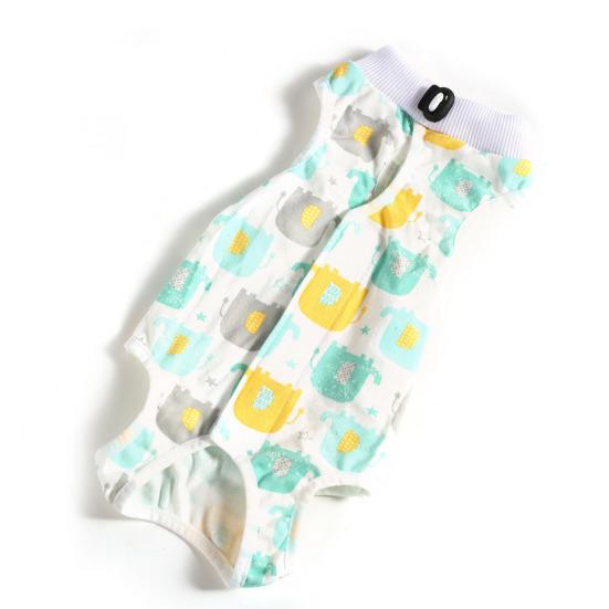 Cat Weaning Suit Cartoon Pattern Anti-licking Skin-friendly Pet Cats Surgical Recovery Suit Pet Supplies