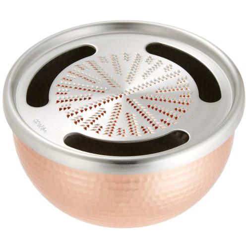 Shinko Metal Pure Copper Grater, 15cm, Shinkodo, Onkochishin HMO-9
