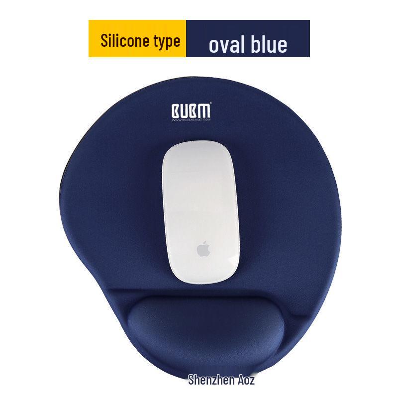 Memory Foam Mouse Pad with Silicone Wrist Support - Available In Large, Medium, and Small Sizes