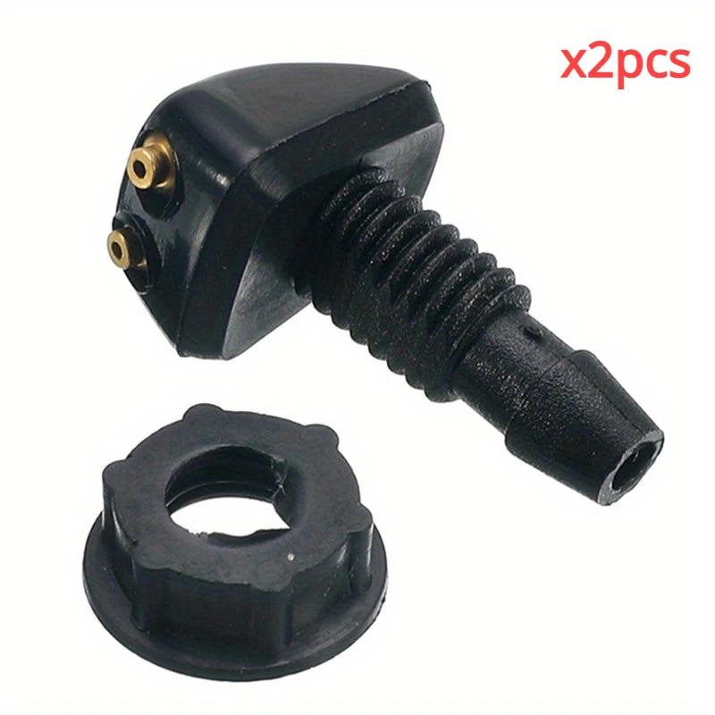 Car Windshield Wiper Washer Spray Nozzle Fits Most Car Models Car Dual Holes Windshield Washer Nozzle Wiper Water Spray Jet