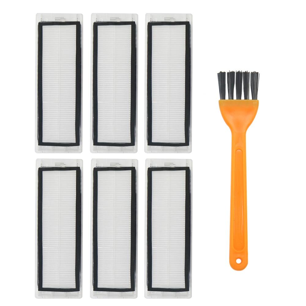 HEPA-filter + sidebørste + hovedbørste for Xiaomi MI Robotstøvsuger 2 Roborock S50 S51 støvsugerdeler, tilbehør