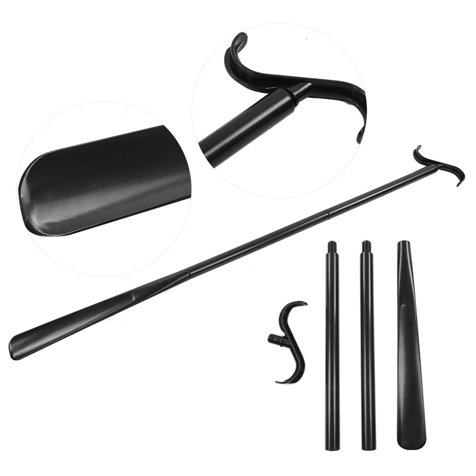 

Detachable Long Dressing Stick Portable Shoes Socks Dressing Aids with Shoe Horn