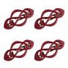 1/4Pcs Vintage French Hair Barrette Matte Finish Hair Clips Cross-Shaped Design Hair Styling Tool Hair Accessories