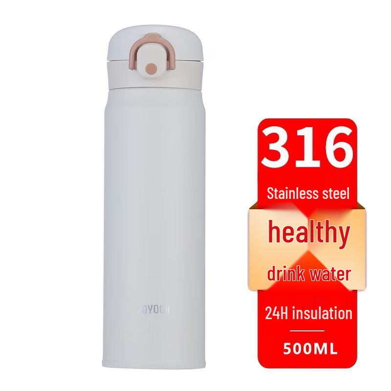 JOYOGH Portable High Borosilicate Glass Tea Infuser Bottle