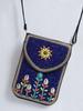 Bohemian Theme Pu Handbag With Magnetic Flap And Floral Accents For Daily Outings