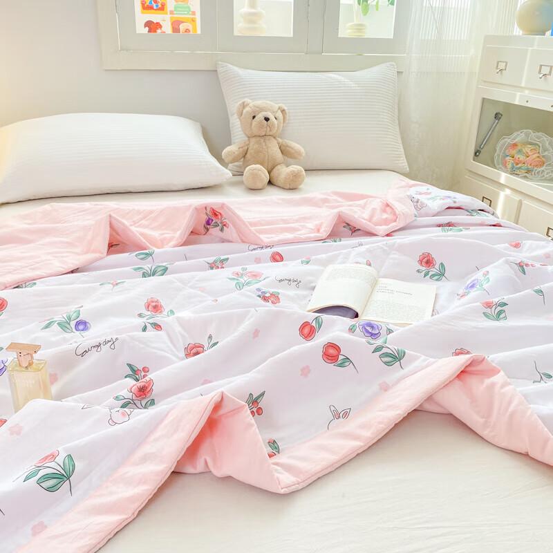 Paui David Branch Pattern Washed Summer Quilt