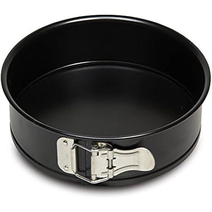 Moule démontable 16cm - GUARDINI - Gardenia - Acier avec revêtement anti-adhérent - Noir
