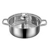 304 Stainless Steel Induction Divided Hot Pot