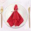 50pcs Handmade Gauze Napkins 30X30cm Cotton Cloth Napkins Fabric Serviette Gauze Table Towels for Wedding Party Baby Shower Set
