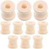 20Pcs 100pcs Unfinished Wood Spools DIY Craft Bobbins for Weaving Sewing String Holder Handmade Jewelry Making Supply Kit