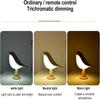 1pc Rechargeable Cute Bird LED Desk Lamp with Three-Level Adjustable Brightness, Aromatherapy Function, and Touch Control