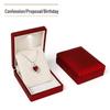 LED Light Lacquer Jewelry Box for Pendants, Bracelets, Rings, Charms, Bangles, Diamonds, Necklaces, and Couple Rings.
