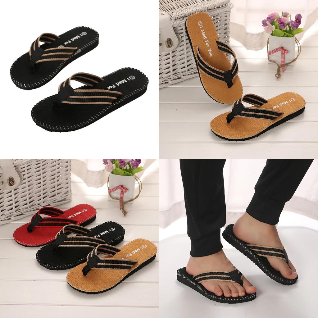 I Mad For You Men's Stylish And Ventilated Flip Flops
