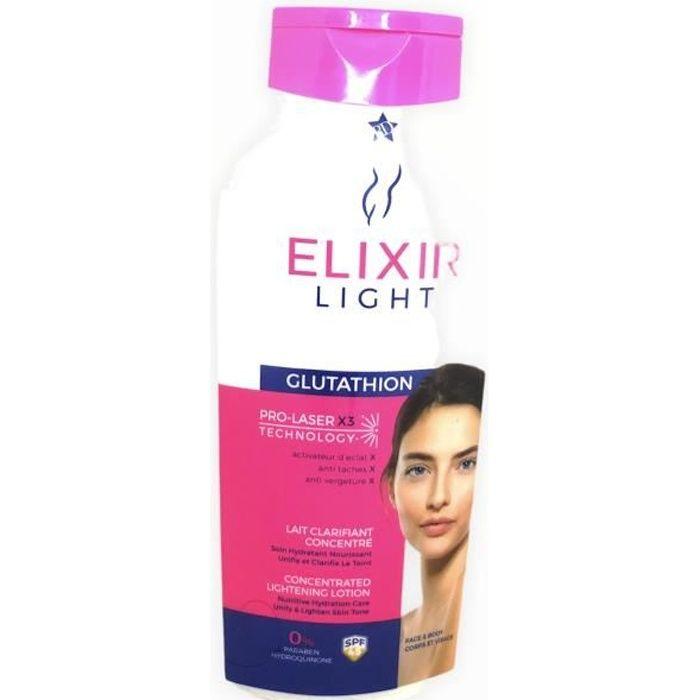Lait Éclaircissant Elixir Light Au Gluthione Pro-laser X3
