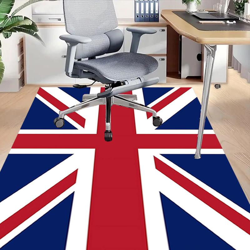1PC Union Jack Flag Extra Large Non Slip Floor carpet, Office, family, bedroom, Studio   Large Area Rug Indoor Rugs, , Vibrant Colors