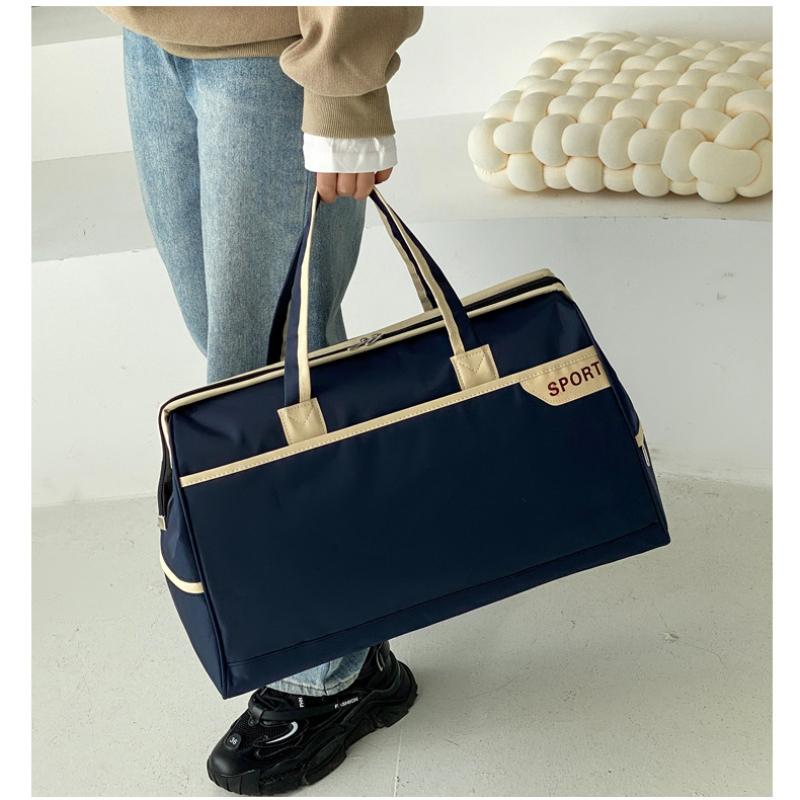 2025 Neue Einfache Mode Tourentasche Freizeit Kurzstrecken Reisegepäcktasche Oxford Wasserdicht Große Kapazität Sport Fitness Tasche Unisex Yoga Tasche