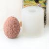DIY Rattan relief Easter egg candle silicone mold lace flower pattern egg candle mold cloud relief egg resin mold christmas gift