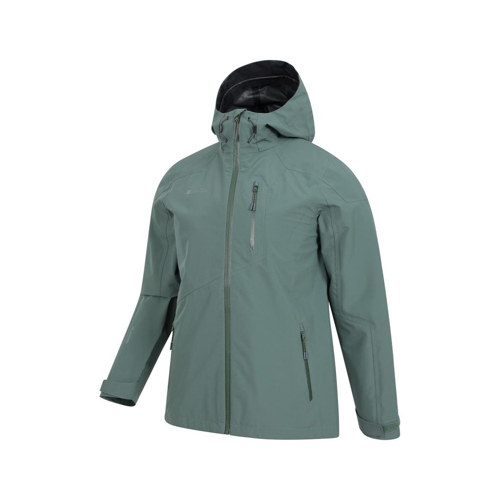 Mountain Warehouse Men's Bachill Three Layer Waterproof Jacket