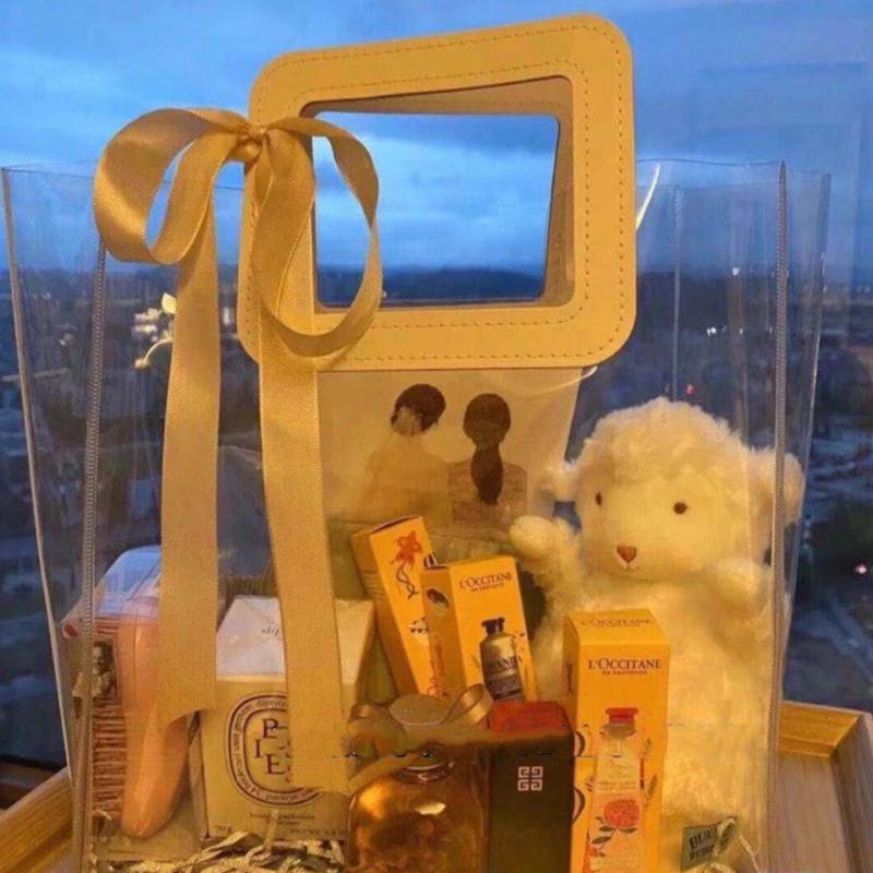 

1 шт. прозрачная сумка для хранения из ПВХ большой емкости