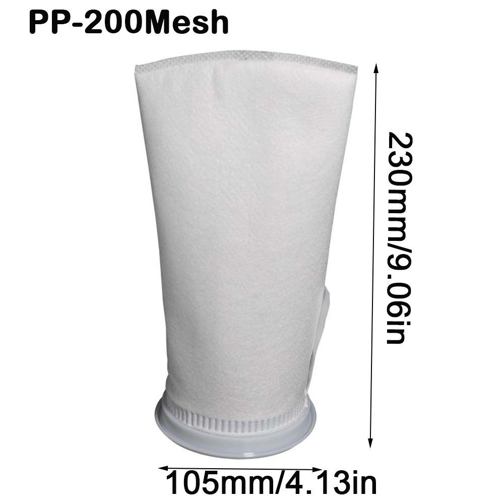 PP Aquarium Filter Socks Bag Marine Filtration Marine Filter Bag Aquarium Filter Accessories PP-230mm-200mesh
