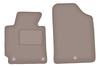 Beige Front Floor Mats For: Hyundai Elantra V Coupe, Sedan (2010-2016)