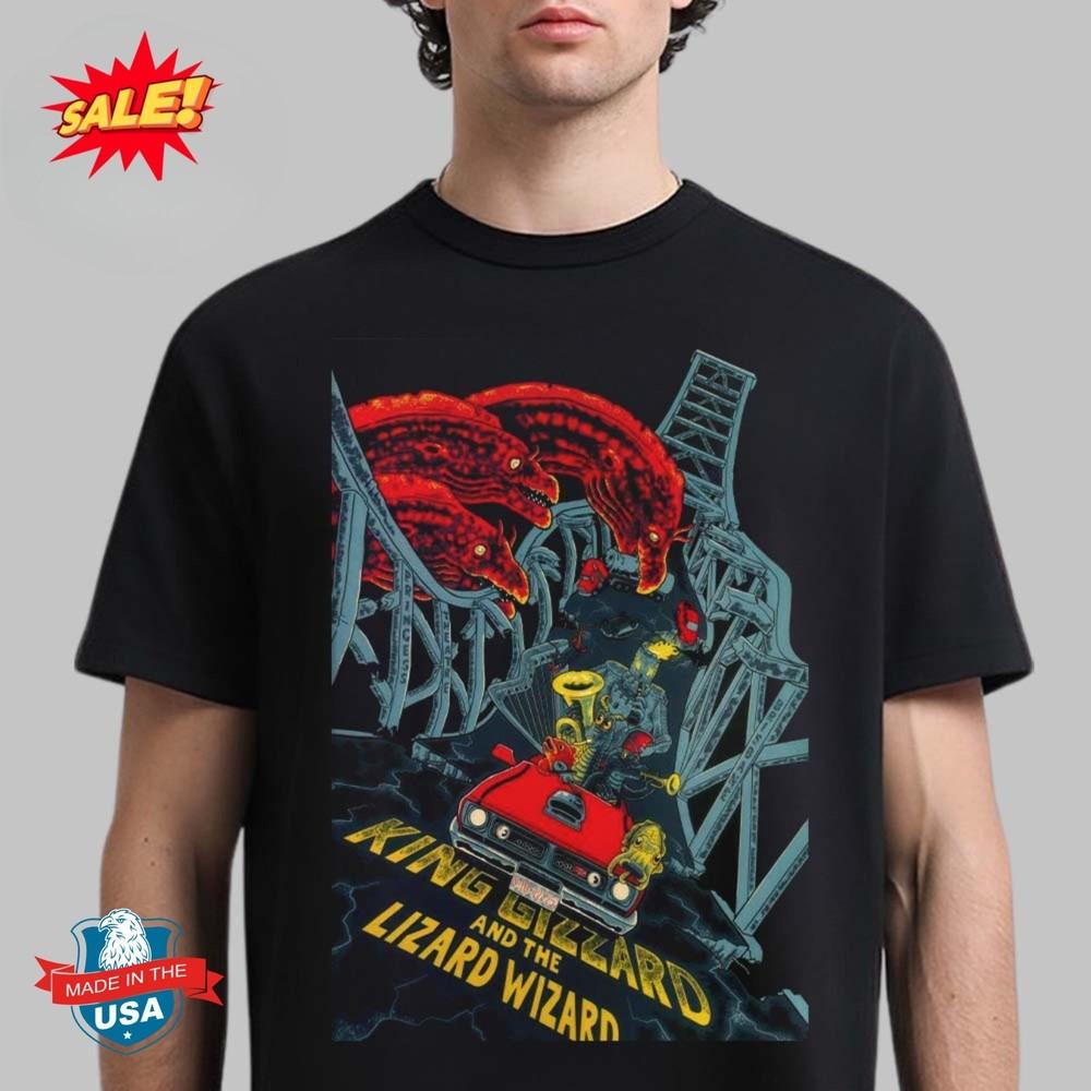 

King Gizzard Брисбен Австралия 2025 В Princess Theatre 9 и 10 декабря Футболка S