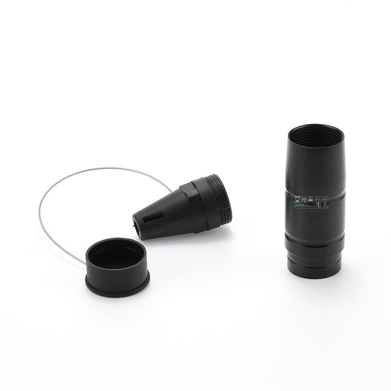 Outdoor Waterproof HDMI and Optical Fiber Connector Protector with Anti-Dust and Anti-Drop Metal Shell